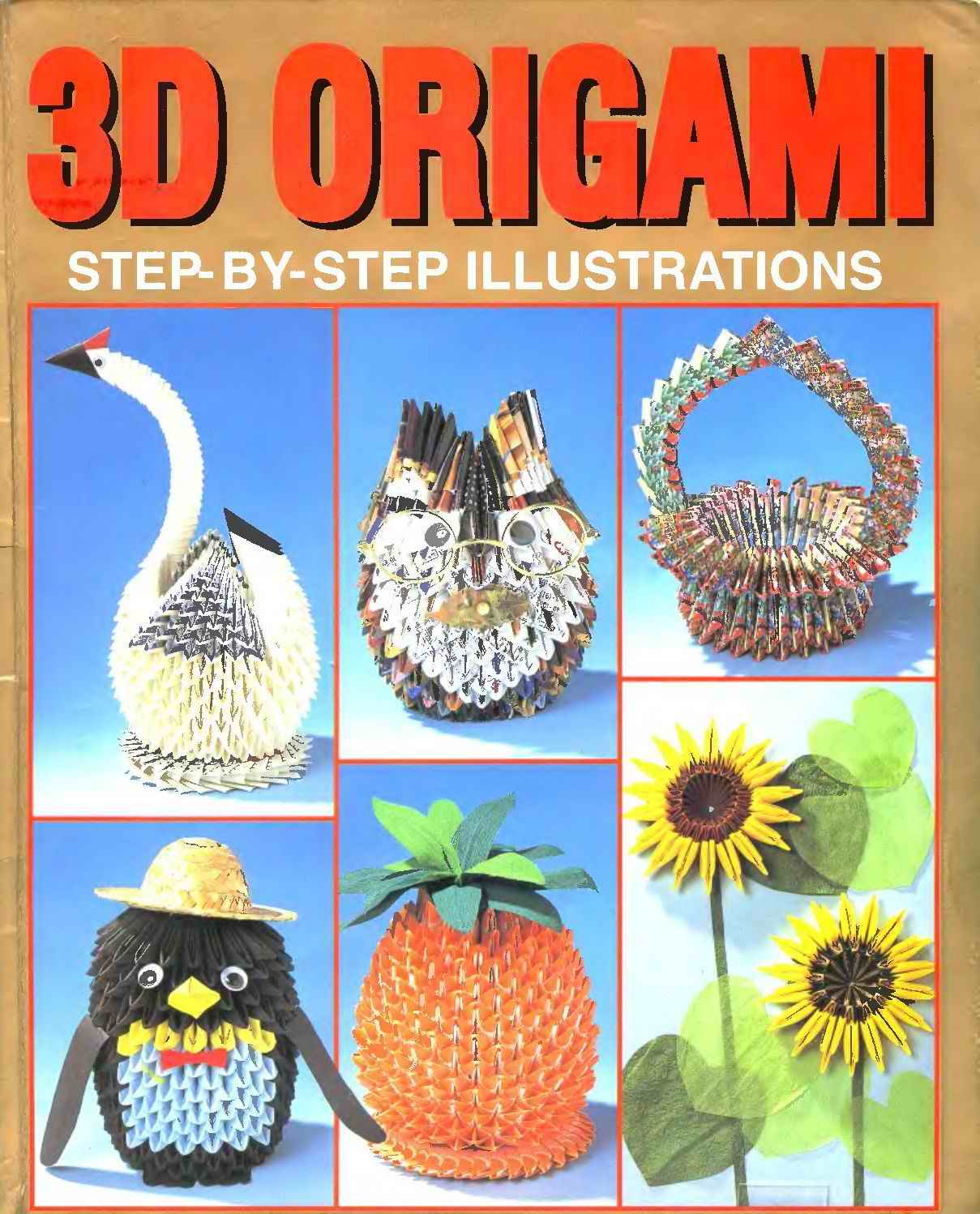 Оригами - 3 D Оригами Эта книга в доступной форме рассказывает как